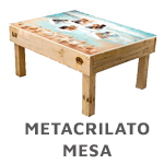Metacrilato mesa Espacio en color